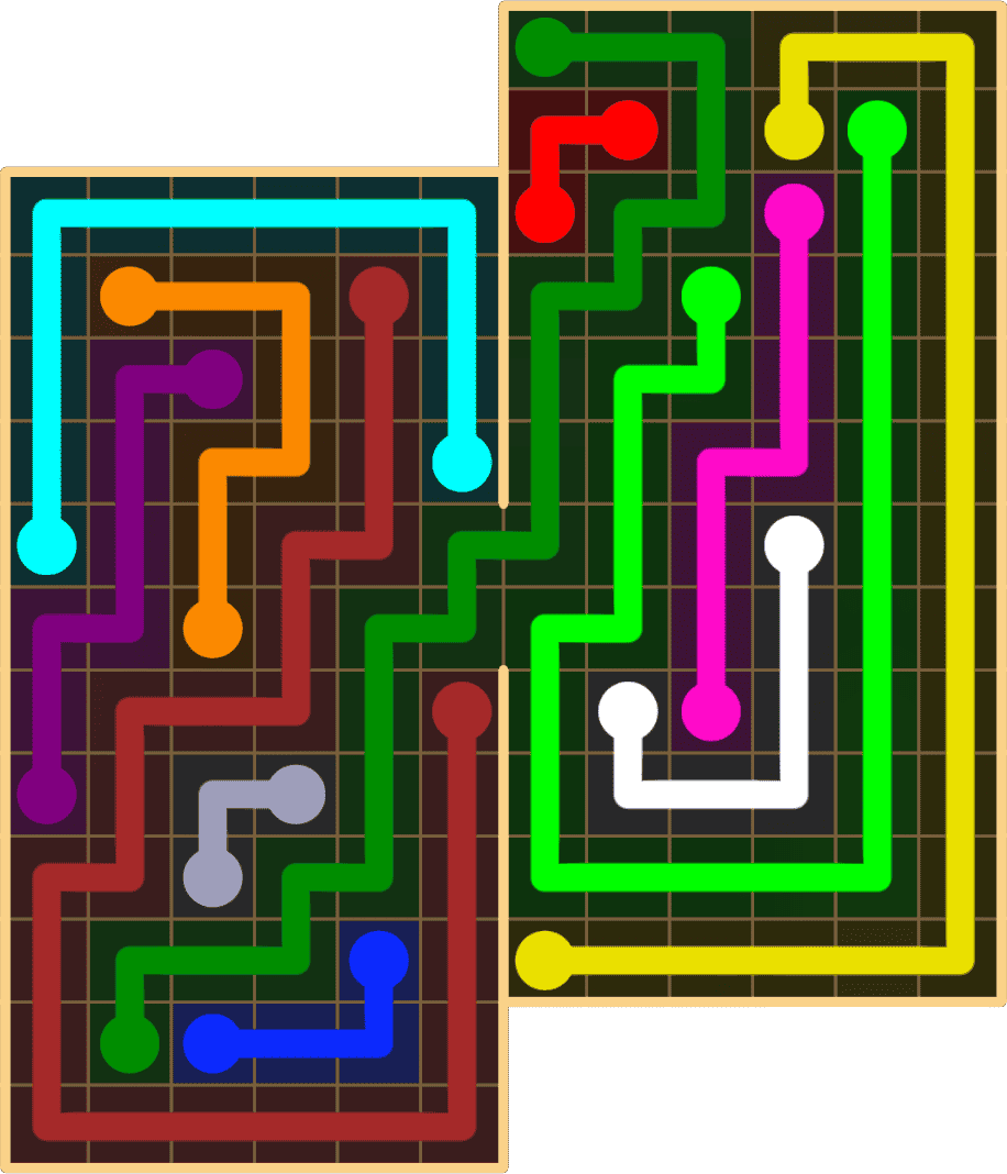 Flow Free 8938 Solution