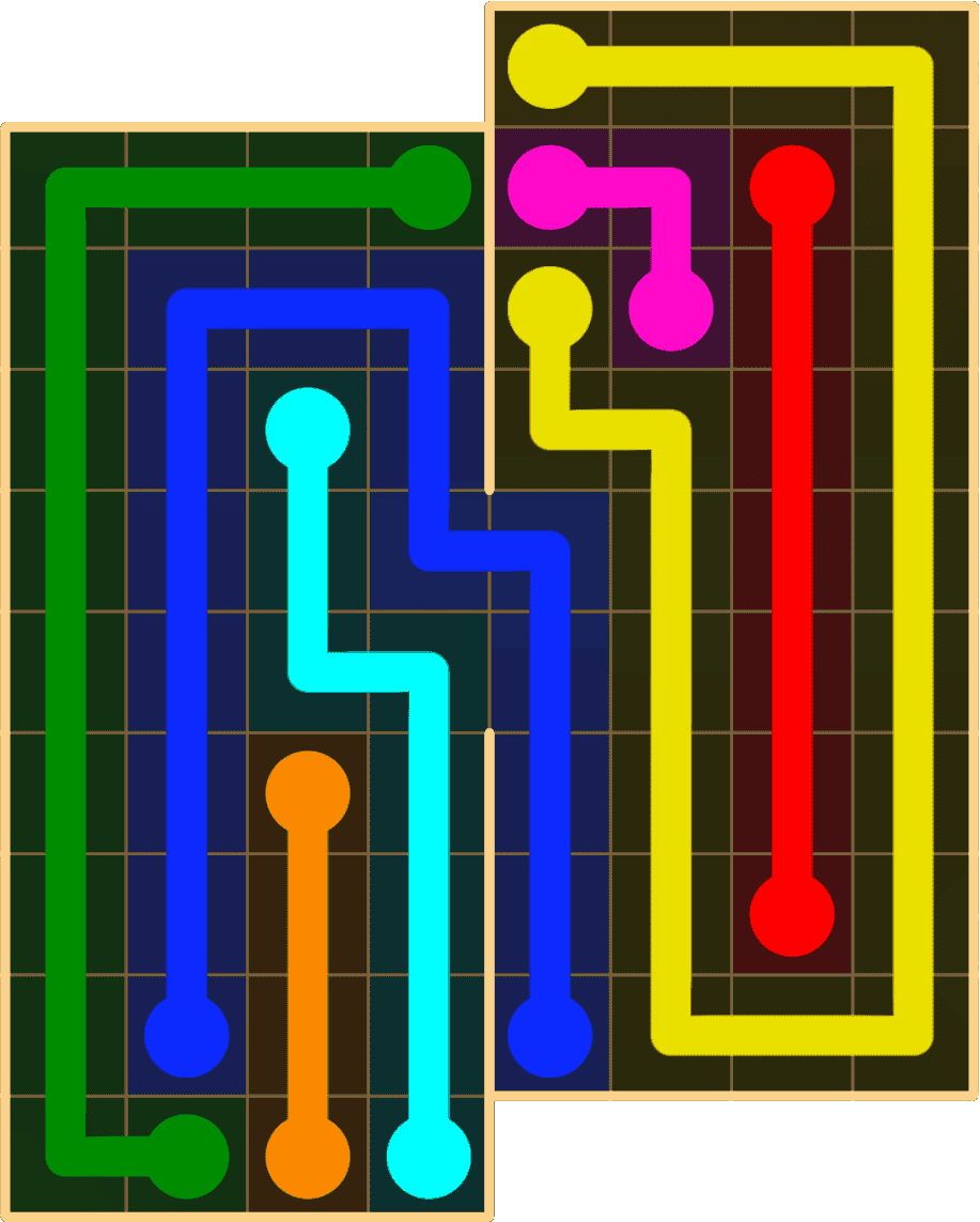 Flow Free 8792 Solution