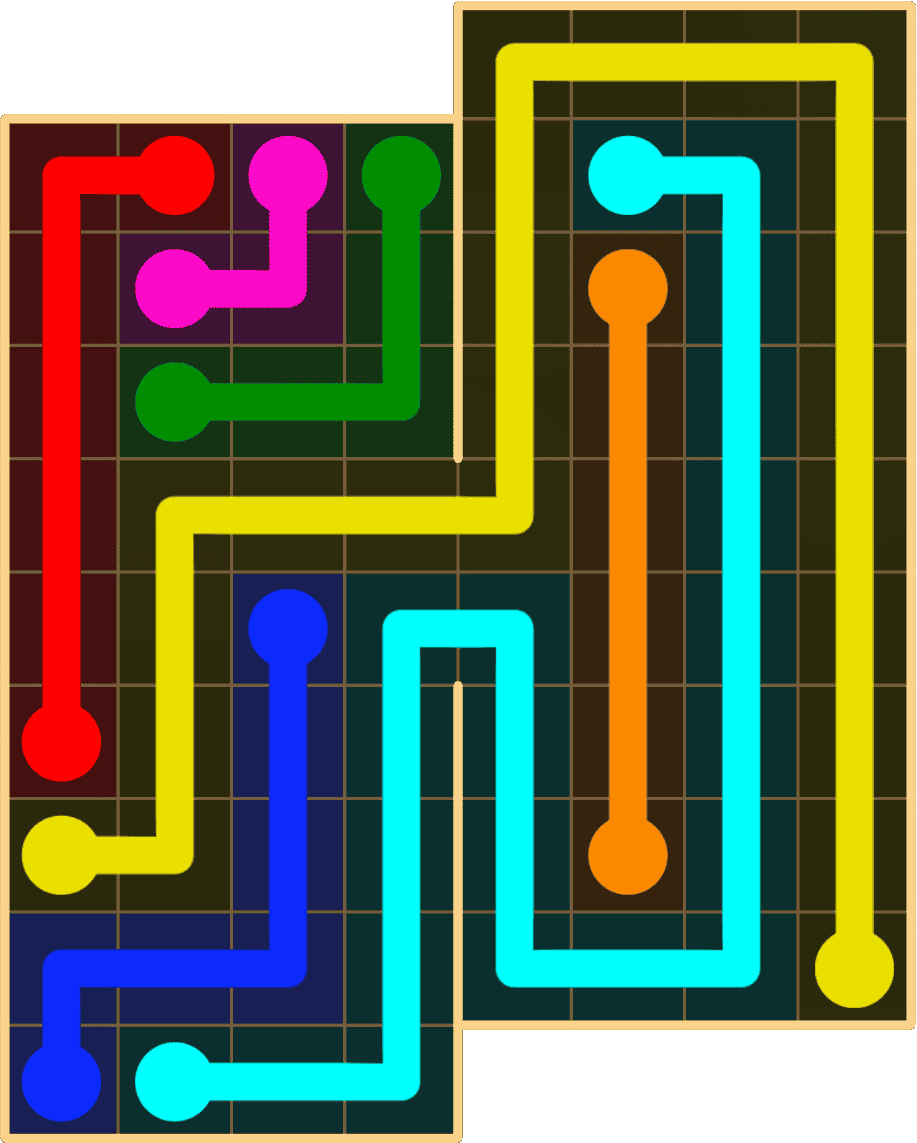 Flow Free 8811 Solution