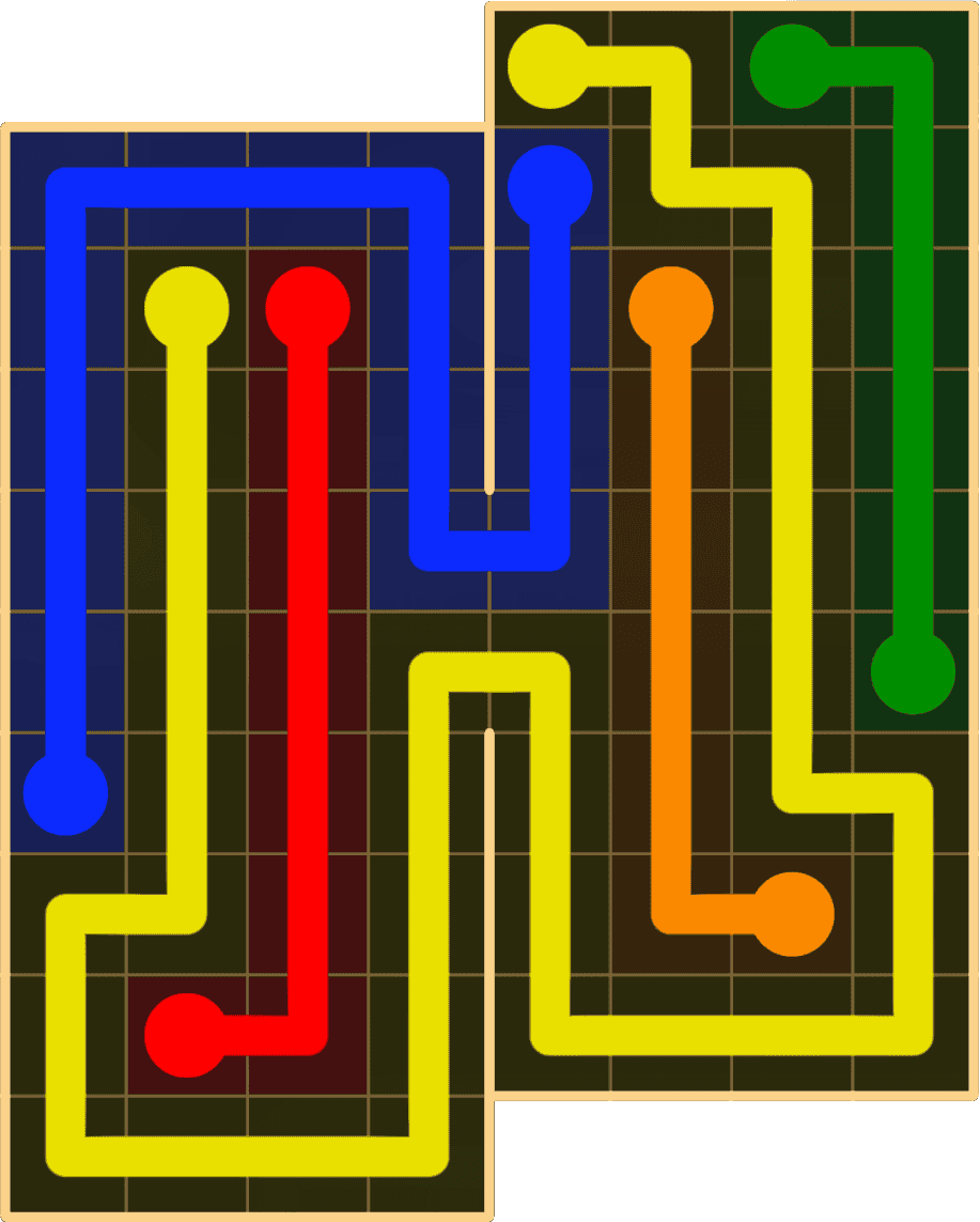 Flow Free 8812 Solution