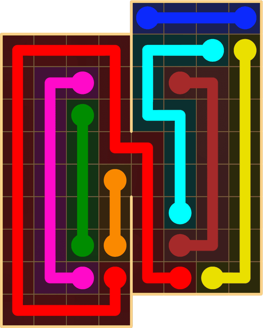 Flow Free 8815 Solution