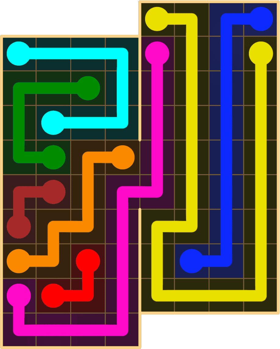 Flow Free 8816 Solution