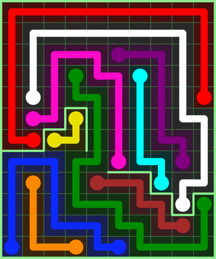 Flow Free 9133 Solution