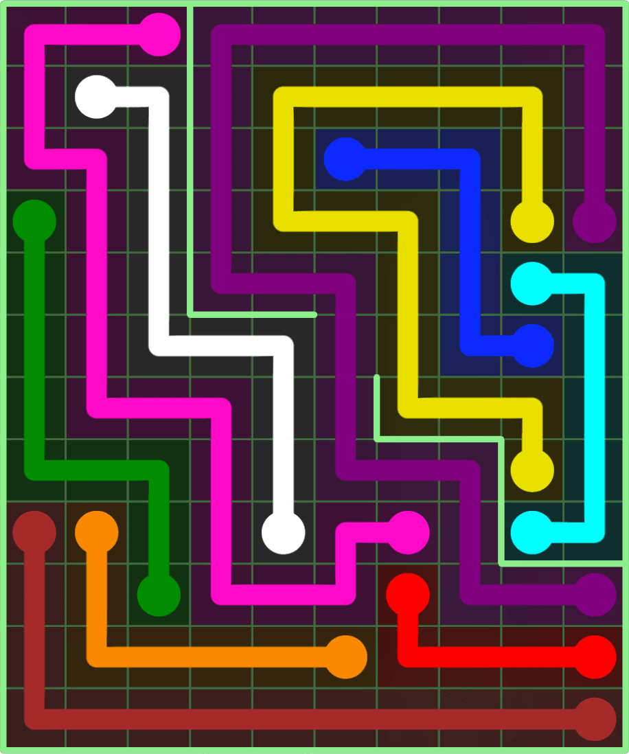 Flow Free 9138 Solution