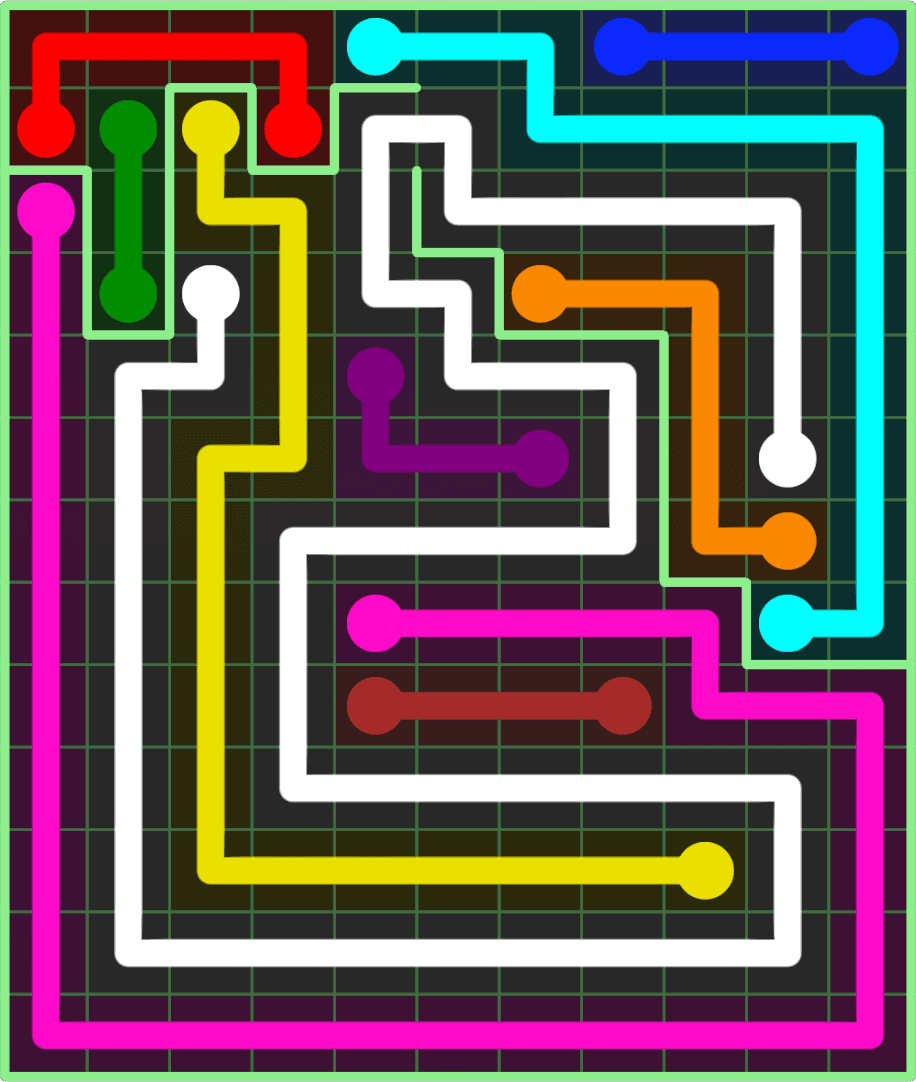 Flow Free 9152 Solution