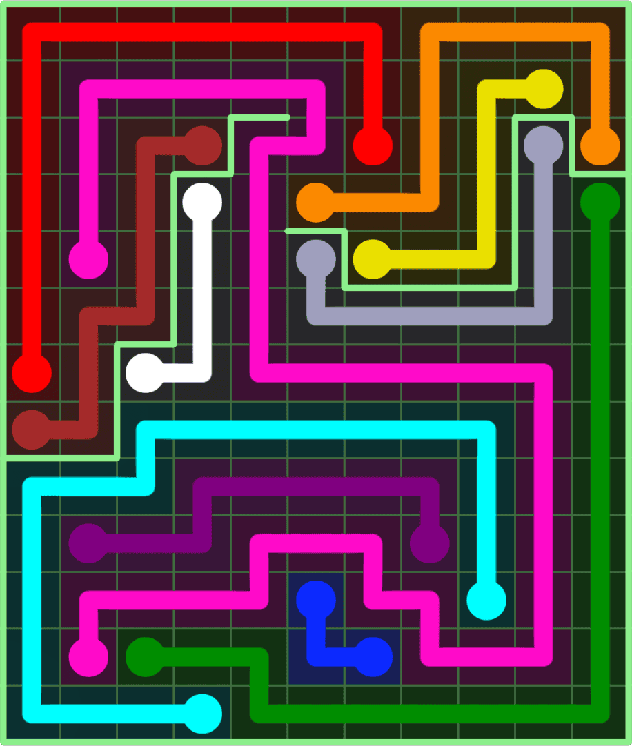 Flow Free 9171 Solution