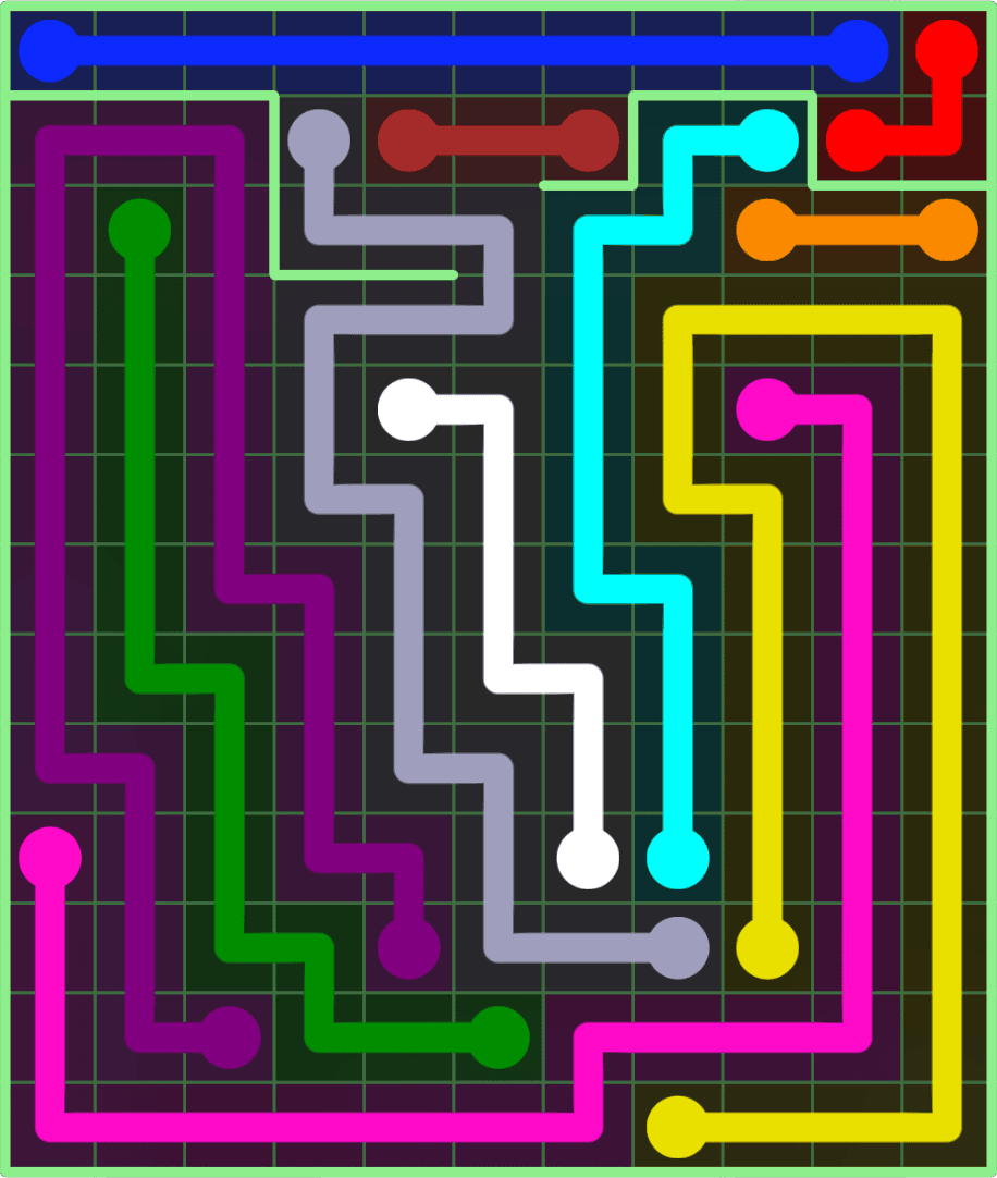 Flow Free 9174 Solution