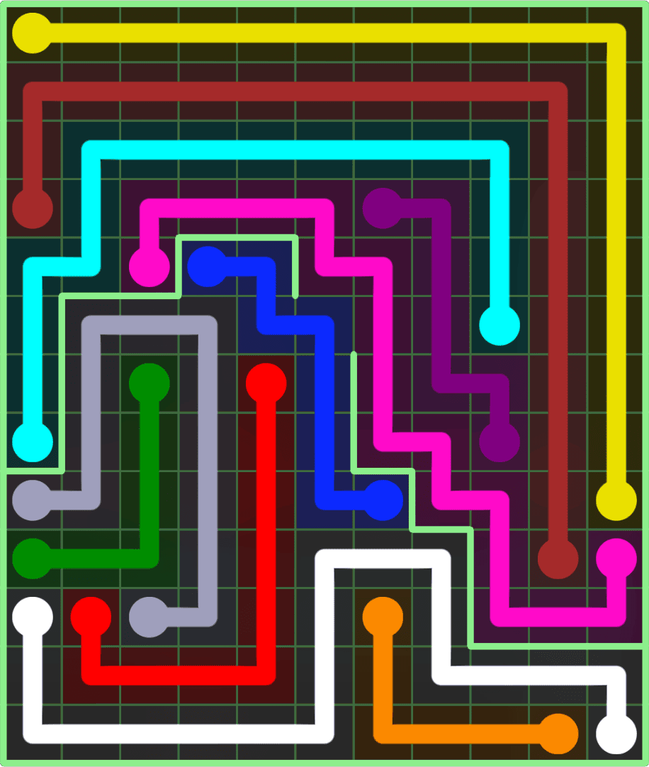 Flow Free 9177 Solution