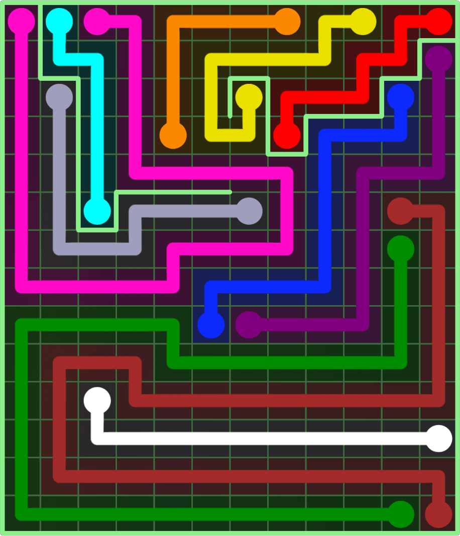 Flow Free 9195 Solution