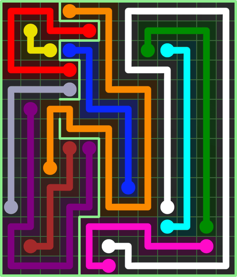 Flow Free 9204 Solution
