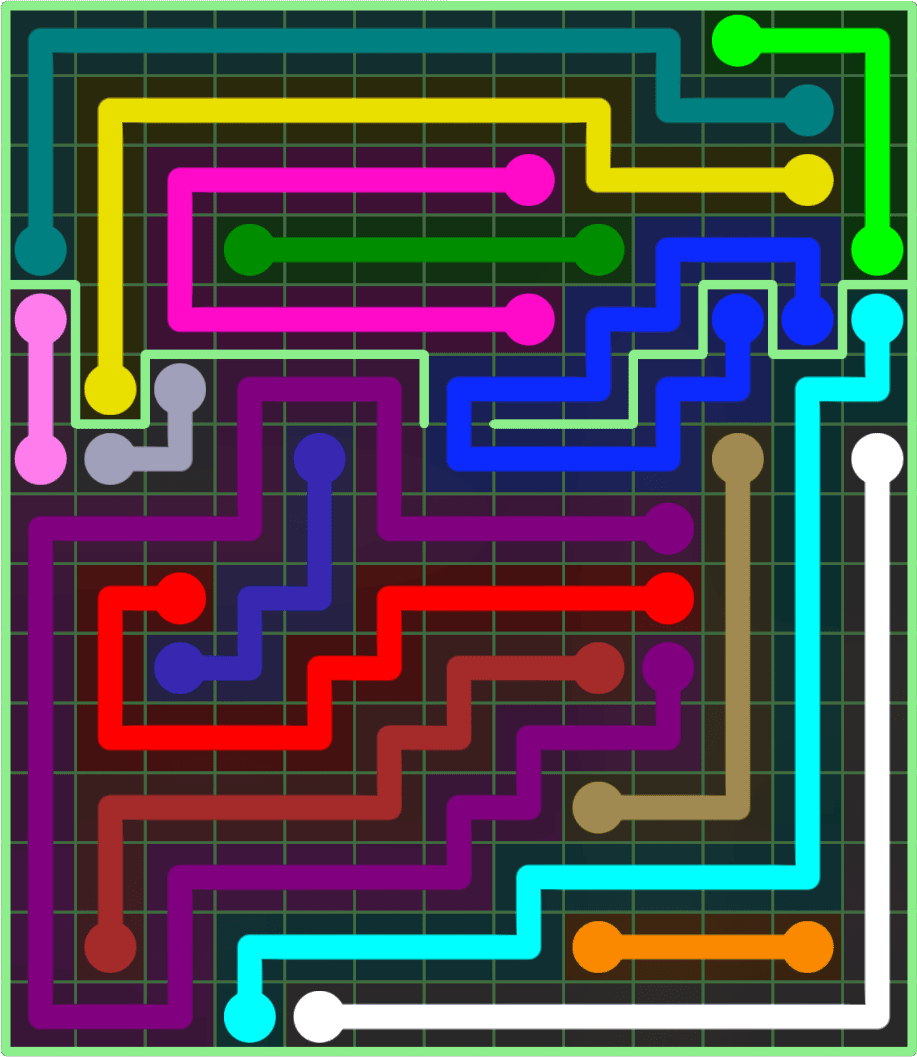 Flow Free 9215 Solution