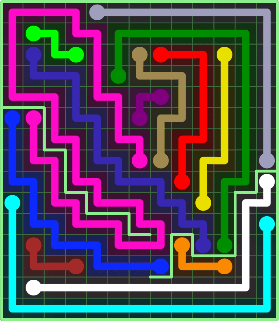 Flow Free 9220 Solution