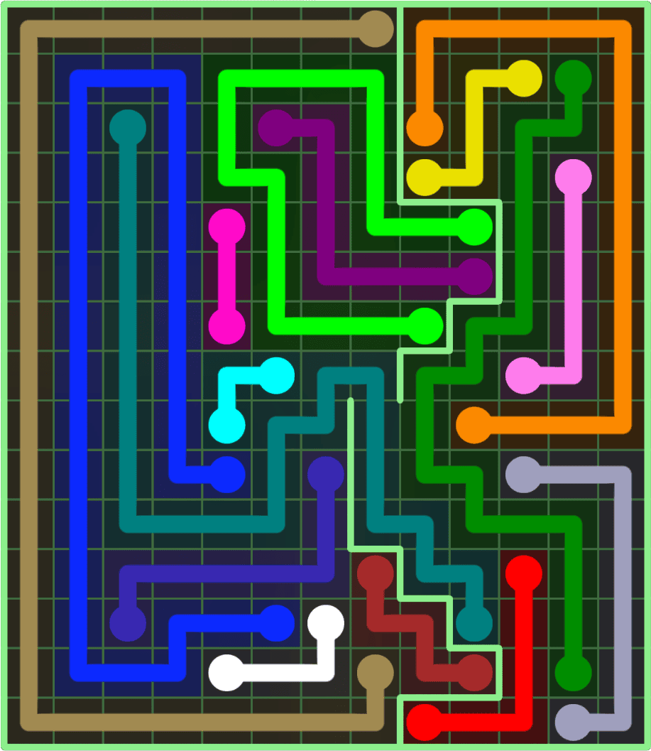 Flow Free 9223 Solution