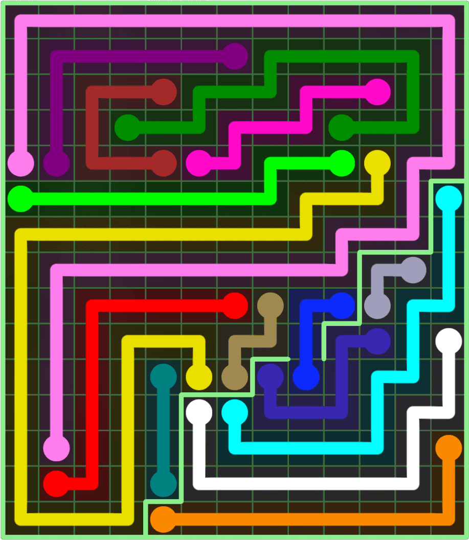 Flow Free 9236 Solution