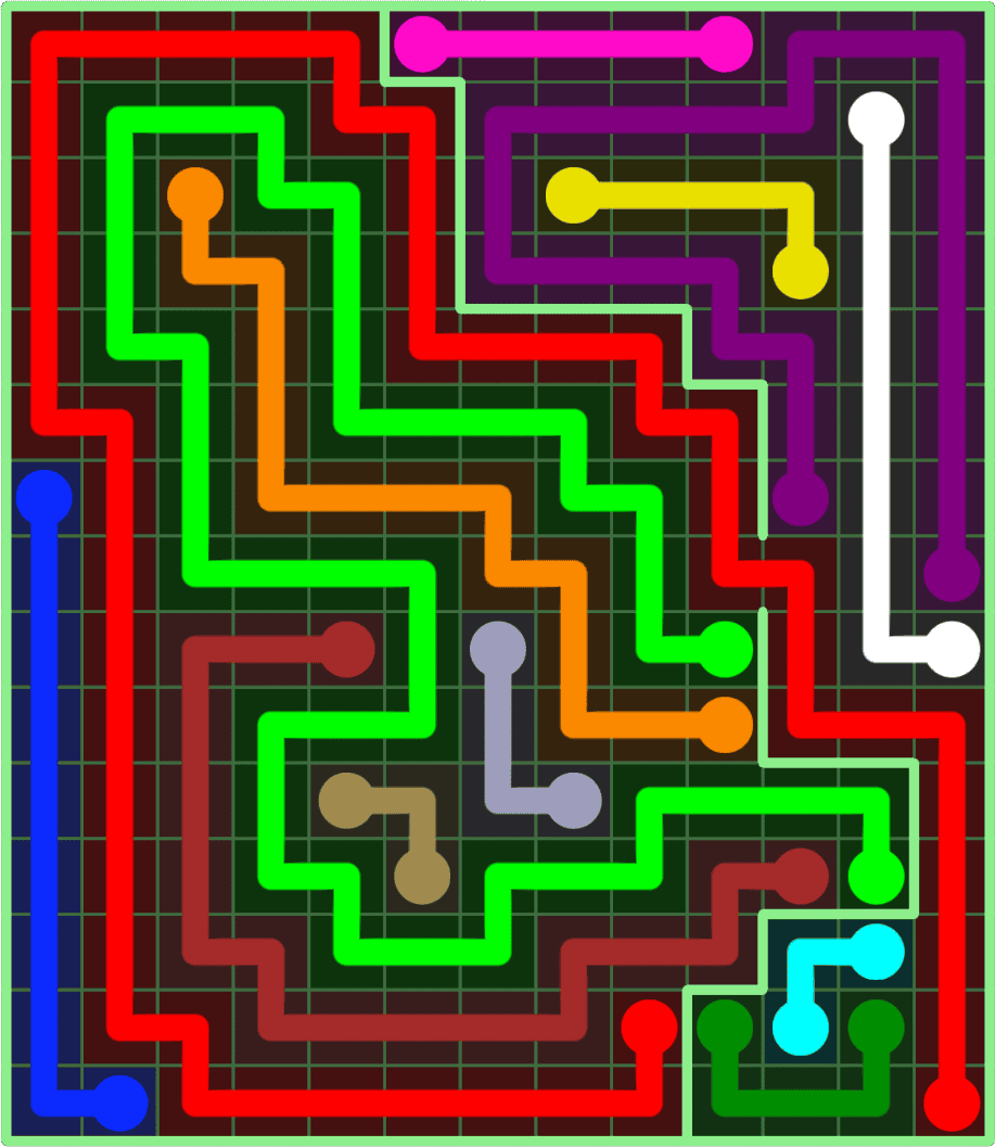 Flow Free 9237 Solution