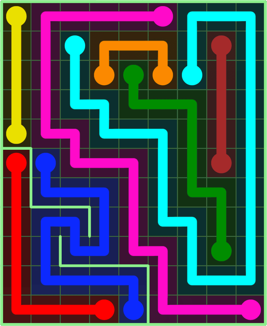 Flow Free 9103 Solution