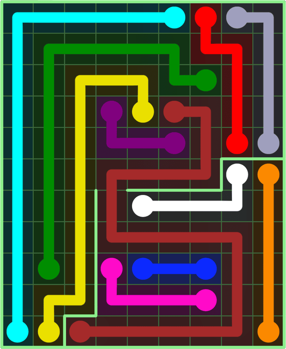 Flow Free 9113 Solution