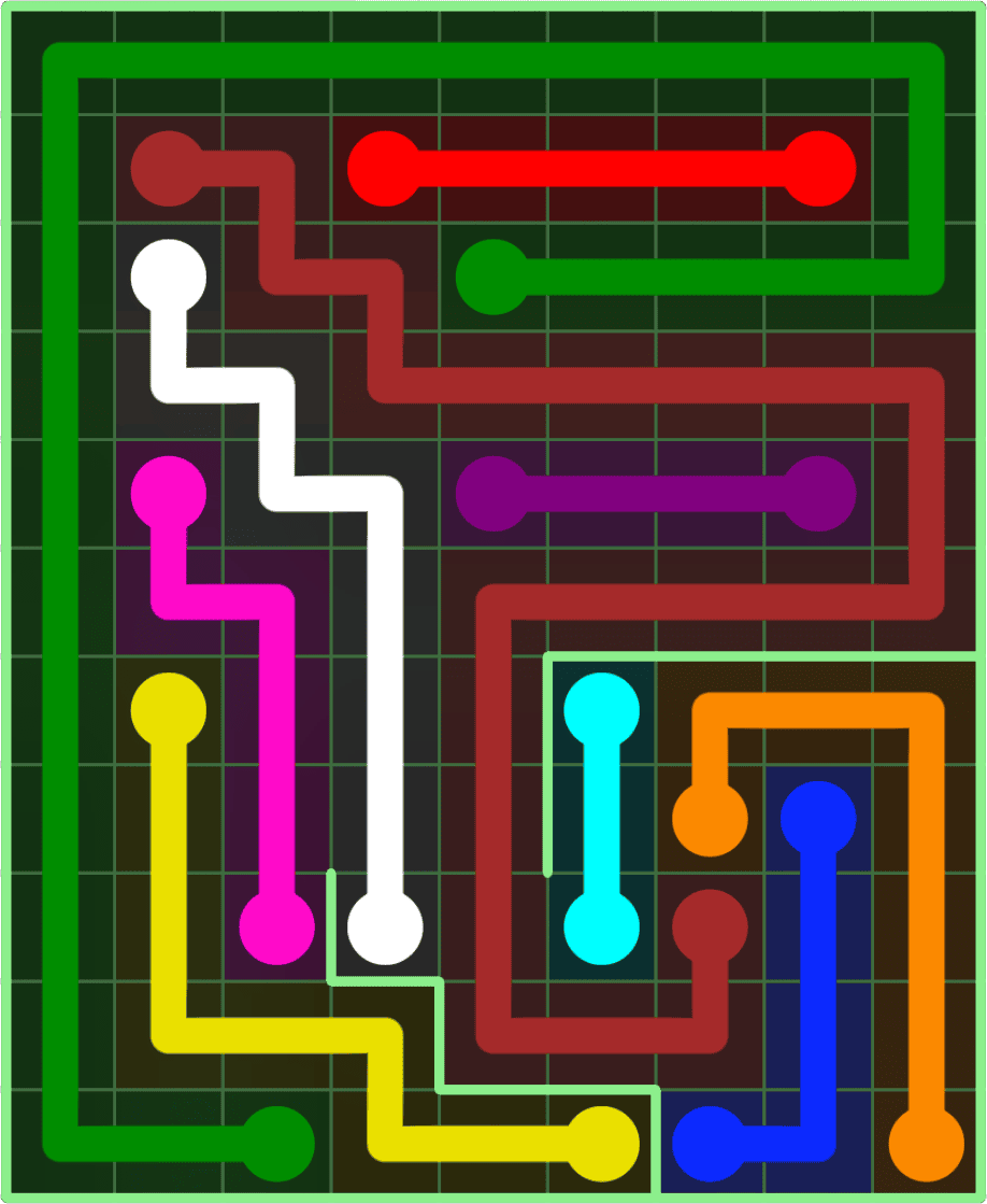 Flow Free 9119 Solution