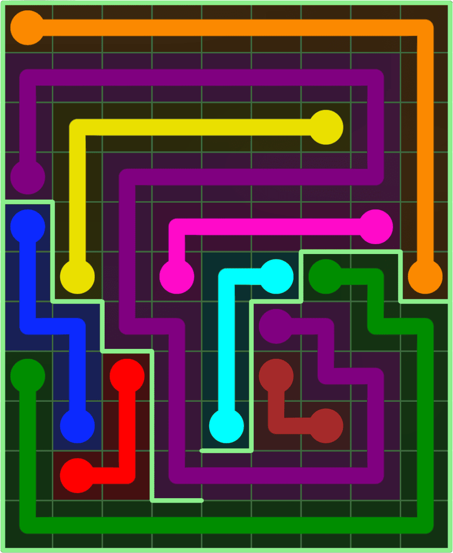 Flow Free 9120 Solution