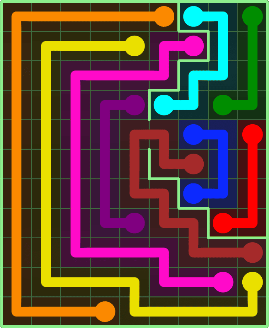 Flow Free 9094 Solution