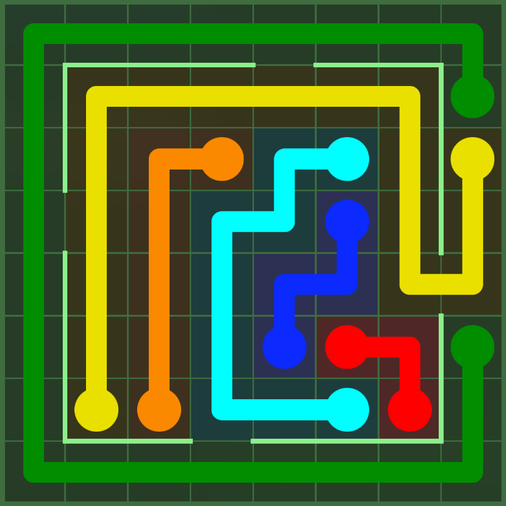 Flow Free 2851 Solution