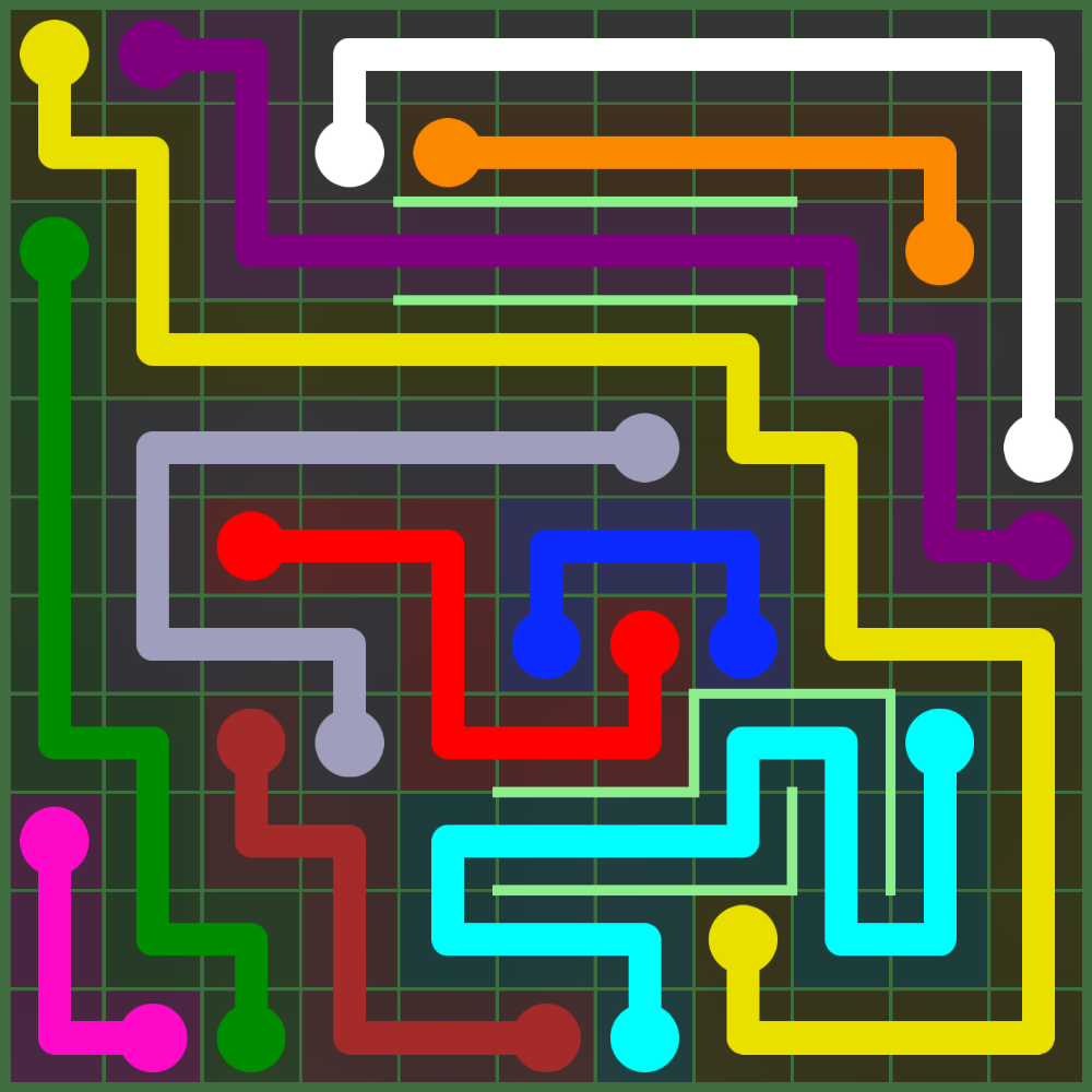 Flow Free 3136 Solution